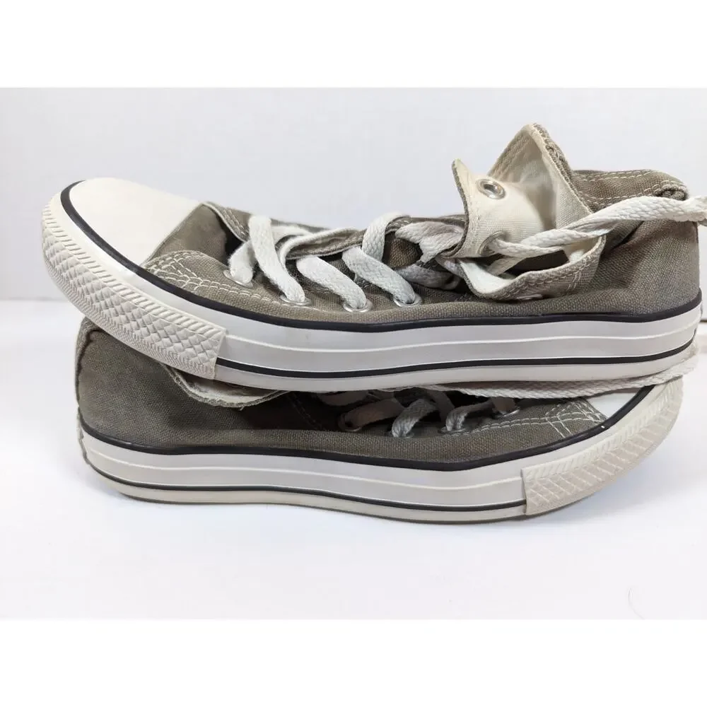 Converse Chuck Taylor All Star Hi Top Gray With Stitch Issue on Back Size 5